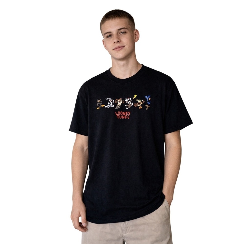 Looney Tunes x Shoe Palace Black Mens Graphic T Shirt L